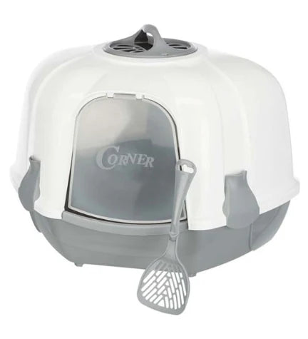 Trixie Maro Corner Litter Tray with/ Hood