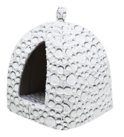 Mila Soft Plush Cave for Cats & Small Dogs