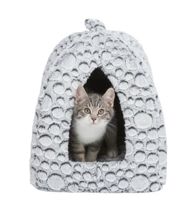 Mila Soft Plush Cave for Cats & Small Dogs