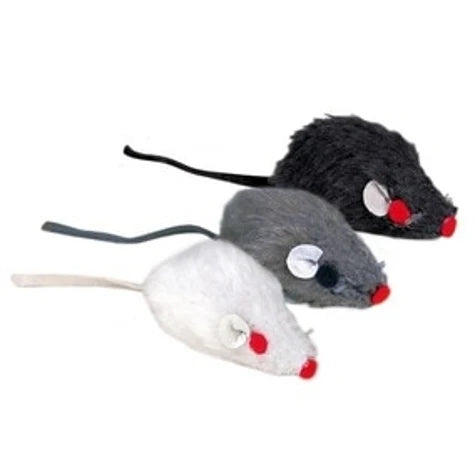 Trixie Plush Mouse With Bell Toy for Cats