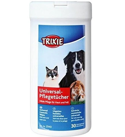 Trixie Universal Cosmetic Wipes for Pets