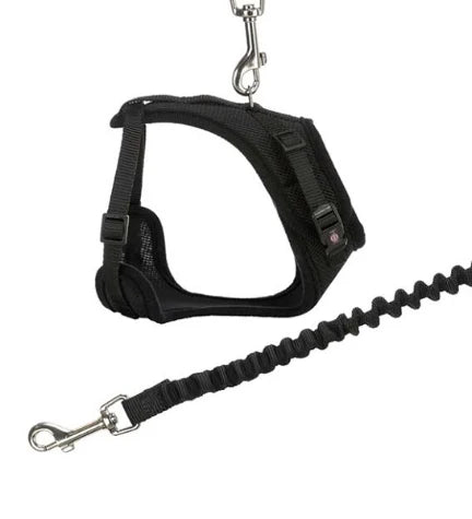 Trixie Y-Harness Mesh with Elastic Leash for Cats