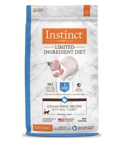 Instinct Limited Ingredient Diet Grain Free Turkey Cat Dry Food