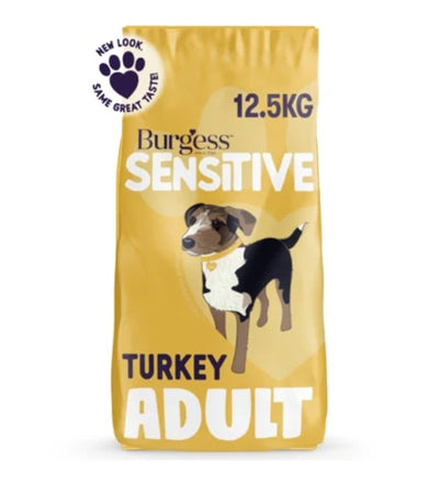 Burgess Sensitive Adult Turkey Dry Dog Food