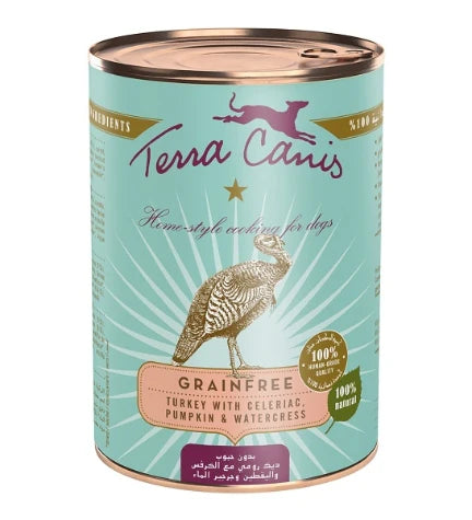 Terra Canis Grain Free Turkey Dog Wet Food 400G