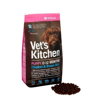 Vet's Kitchen Puppy Chicken & Brown Rice Dry Food