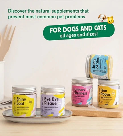 Wild Balance Bye Bye Plaque Supplement for Dogs & Cats