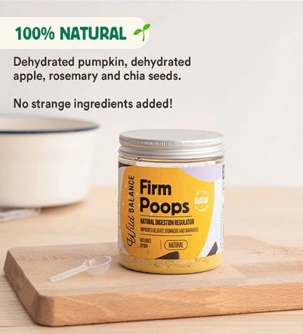 Wild Balance Firm Poops Supplement for Dogs & Cats