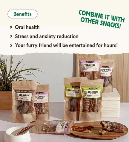 Wild Balance Natural Snack Camel Headskin for Dogs 100G