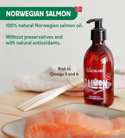 Wild Balance Norwegian Salmon Oil for Dogs & Cats