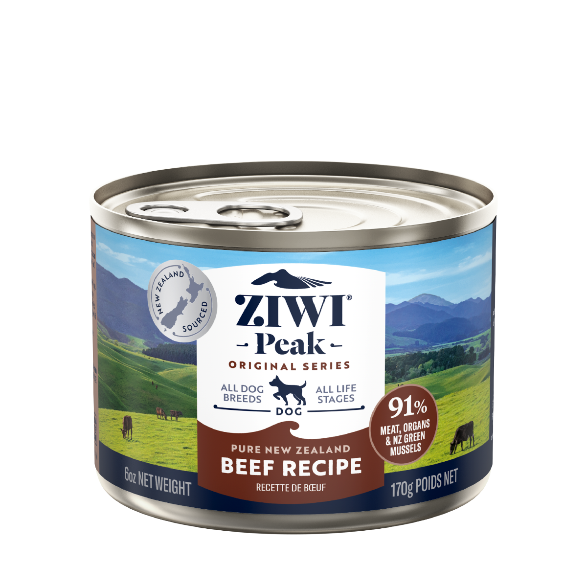 ZIWI Peak Beef Recipe Wet Dog Food