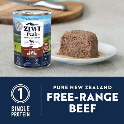 ZIWI Peak Beef Recipe Wet Dog Food