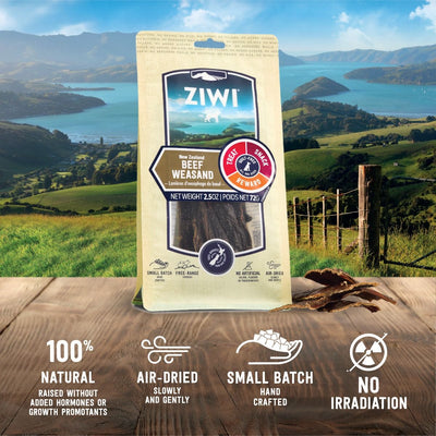 ZIWI Peak Beef Weasand Dog Treats 72g