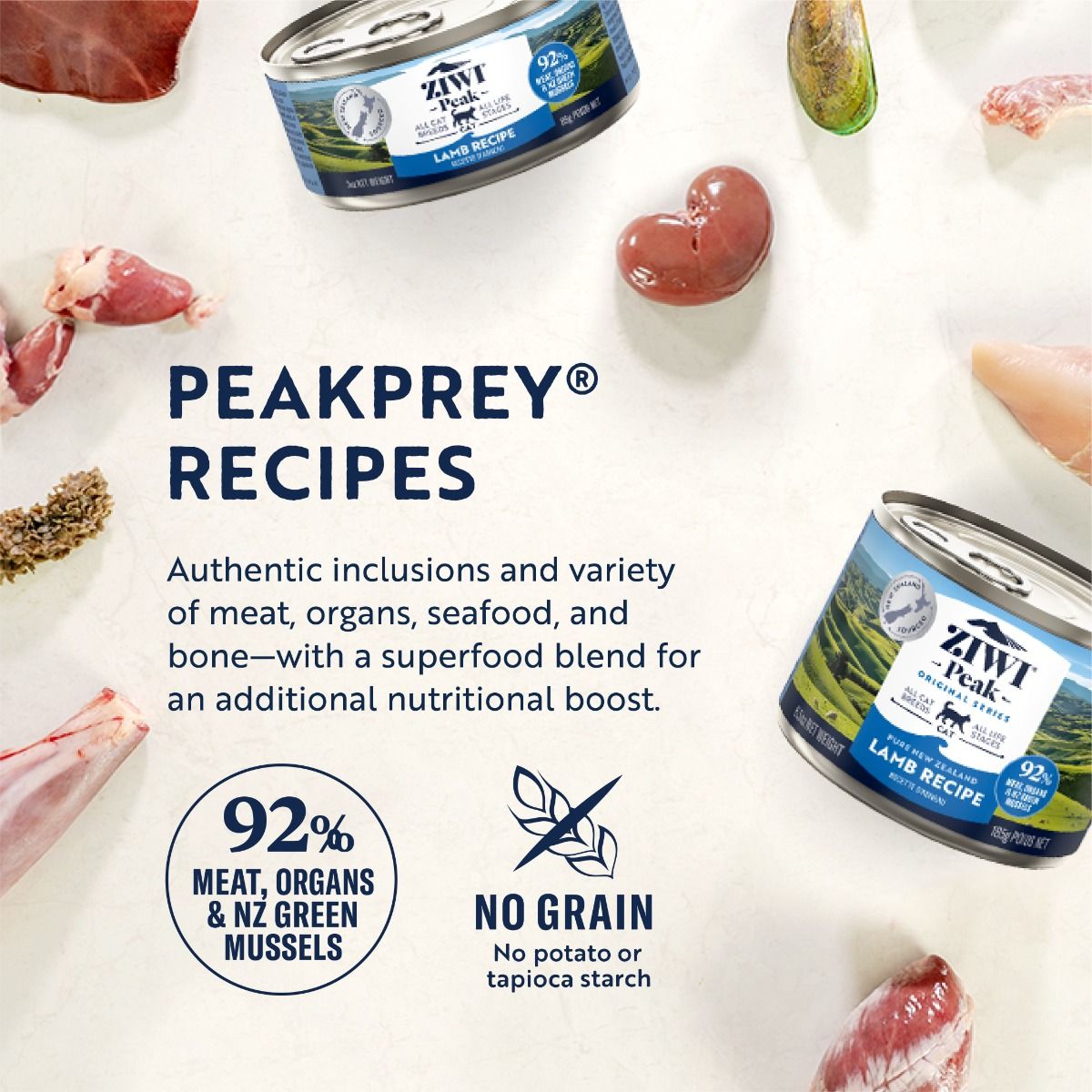 ZIWI Peak Lamb Recipe Wet Cat Food