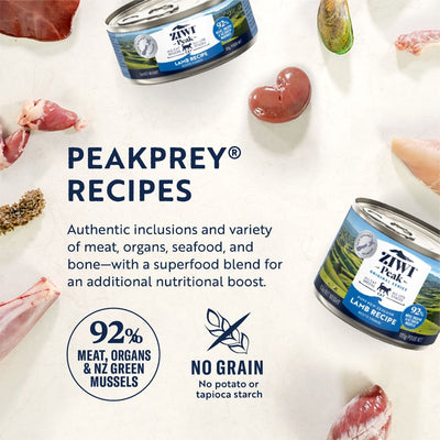 ZIWI Peak Lamb Recipe Wet Cat Food