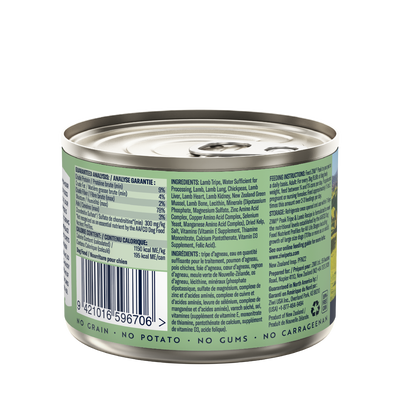 ZIWI Peak Tripe & Lamb Recipe Wet Dog Food