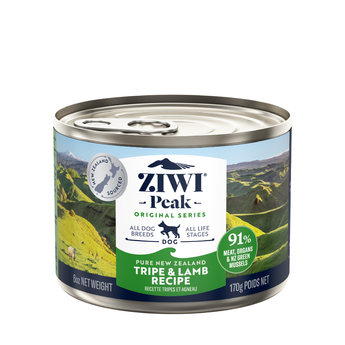 ZIWI Peak Tripe & Lamb Recipe Wet Dog Food