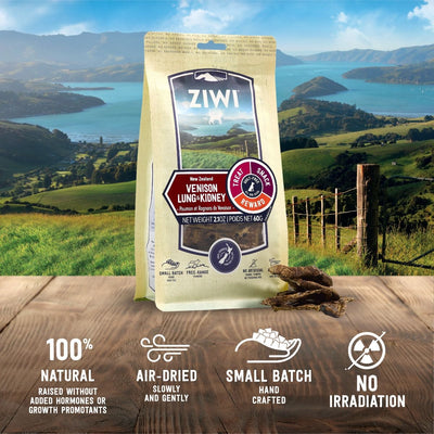 ZIWI Peak Venison Lung & Kidney Dog Treats 60g