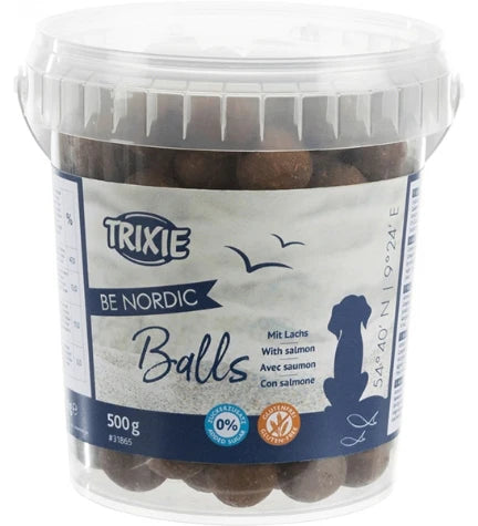 Trixie BE NORDIC Salmon Balls Dog Treats 500G