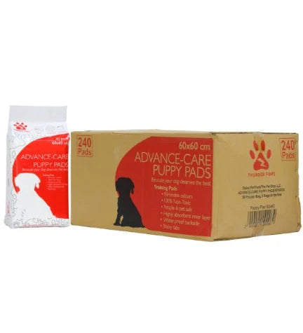 Thunder Paws AdvanceCare 60x60cm Puppy & Kitten Pads Value Pack