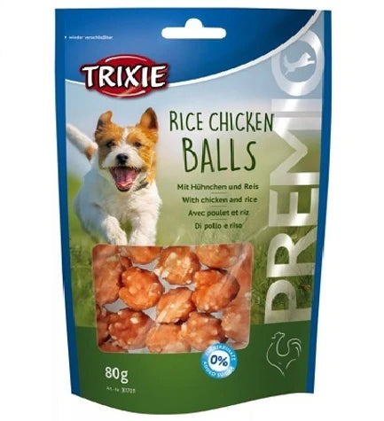 Trixie Premio Rice Chicken Balls Dog Treats 80G