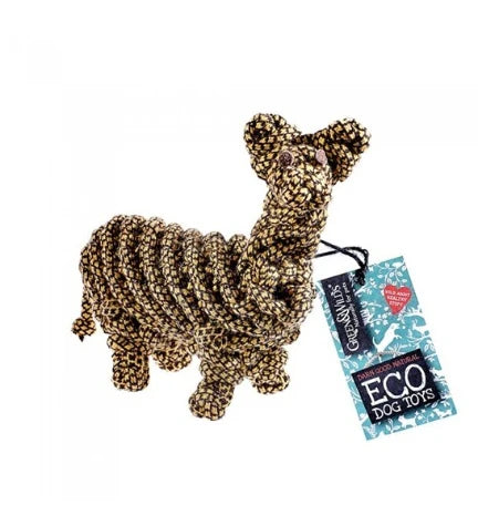 Green&Wilds Lionel the Llama Eco Toy for Dogs