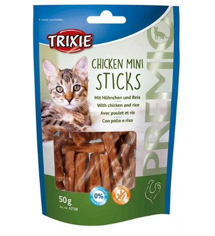 Trixie Premio Mini Sticks Cat Treats 50G