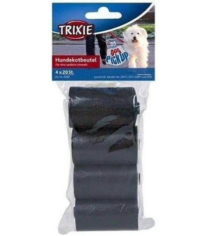 Trixie Medium Black Dog Dirt Bags