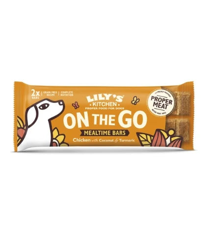 Lily's Kitchen Chicken on the Go Bars for Dogs