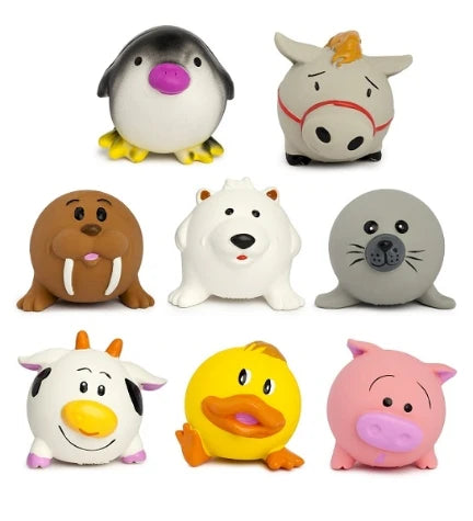 Trixie Assorted Latex Ball Animals Toy for Dogs