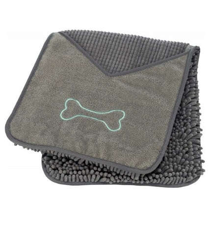 Microfibre Towel with Mitt Pockets