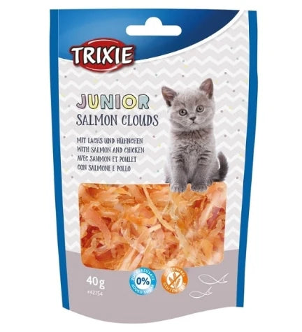 Trixie Junior Salmon Clouds Cat Treats 40G