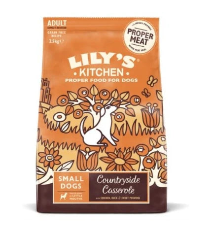 Lily's Kitchen Countryside Casserole with Chicken, Duck & Sweet Potatoes Small Dog Dry Food