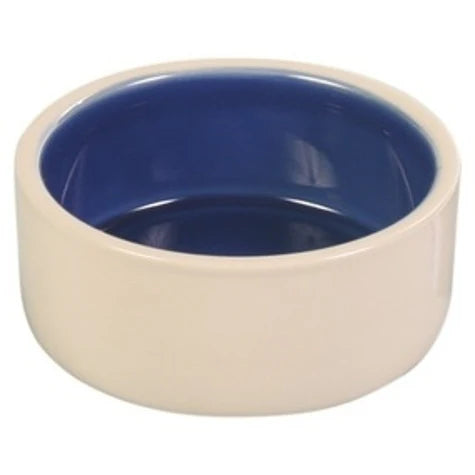 Trixie Ceramic Cream with Blue Bowl for Dogs