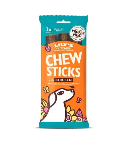 Lily's Kitchen Dog Chew Sticks with Chicken Dog Treats