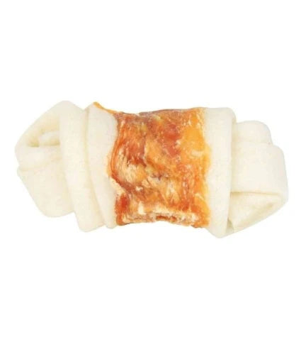 Trixie Denta Fun Knotted Chicken Chewing Bones Dog Chews