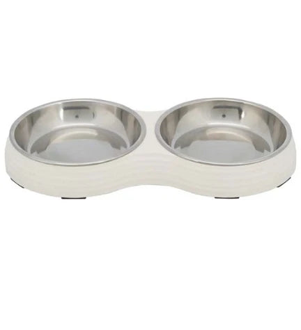 Trixie Melamine with Stainless Steel Bowl Set for Dogs