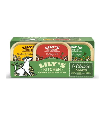 Lily's Kitchen Classic Multipack Wet Dog Food 6X150G