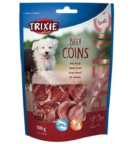 Trixie Premio Beef Coins Dog Treats 100G