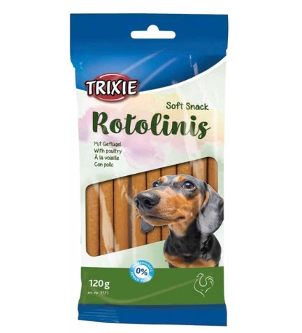 Trixie Rotolinis Poultry Dog Treats 120G