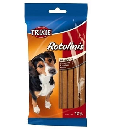 Trixie Rotolinis Poultry Dog Treats 120G