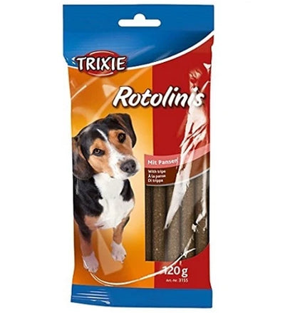 Trixie Rotolinis Tripe Dog Treats 120G