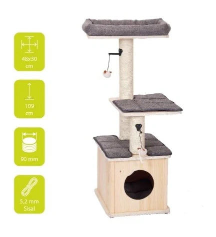 Ebi Comfort Oslo Cat Tree 109cm