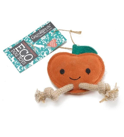 Green&Wilds Sancho the Satsuma Eco Dog Toy