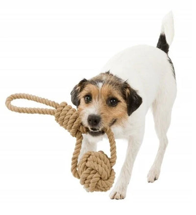 Trixie BE NORDIC Playing Rope with Woven-in Ball Toy for Dogs