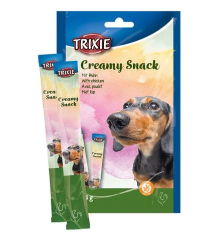 Trixie Creamy Snack with Chicken Dog Treat