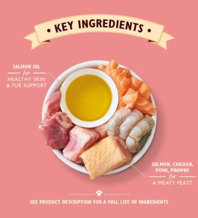 Lily's Kitchen Salmon & Chicken Pate Wet Cat Food