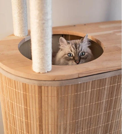 Ebi Tori Bamboo Cat Tree 113 - Deal