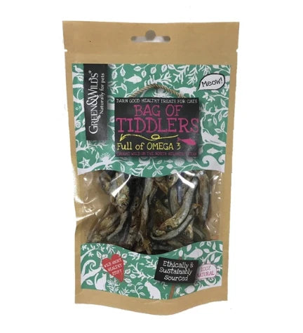 Green&Wilds Bag of Tiddlers Cat Treats