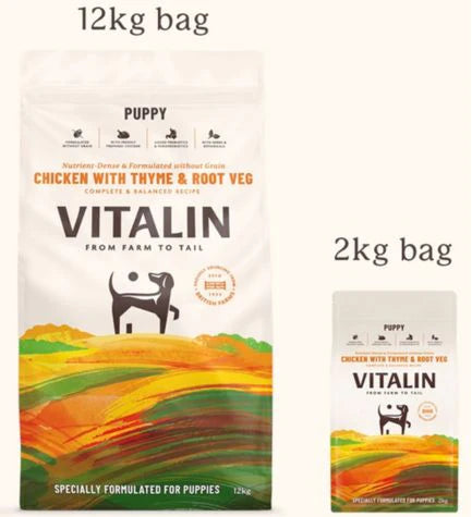 Vitalin Chicken With Veg & Thyme Puppy Dry Food